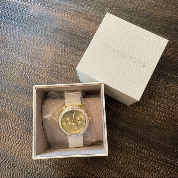 Michael Kors | Accessories | Nwt Michael Kors White Silicone 